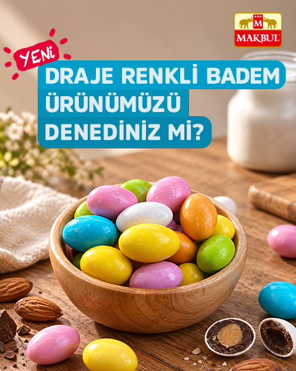 Renkli Badem Draje Kg