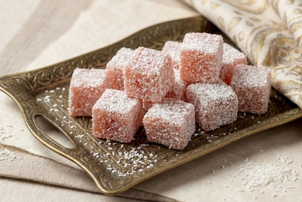 Lokum Safran Hindistan Cevizli