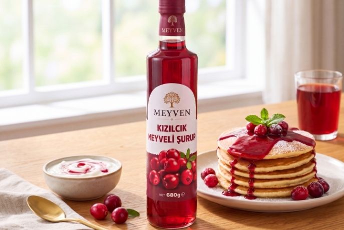 Kızılcık Meyveli Şurup 680 G