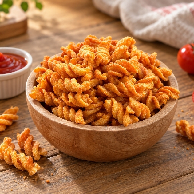 Ketçap Aromalı Makarna Cipsi