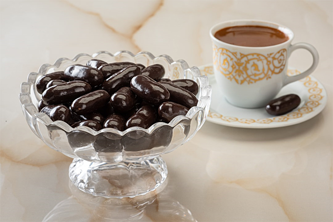 Bitter Çikolatalı Portakal Draje Kg