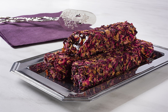 Antep Fıstıklı Gül Yapraklı Osmanlı Lokum Kg