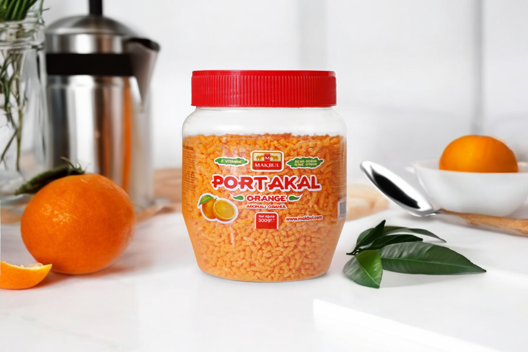 Portakal Aromalı Granül İçecek 300 g