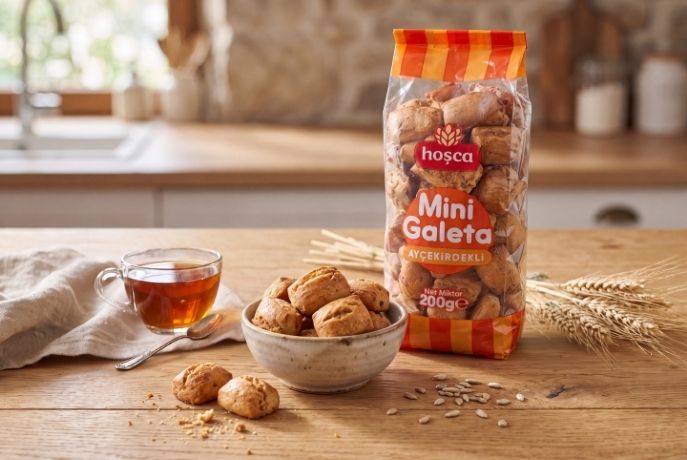 Ay Çekirdekli Mini Galeta 200 g